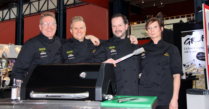 Svenska Grillandslaget vässar formen