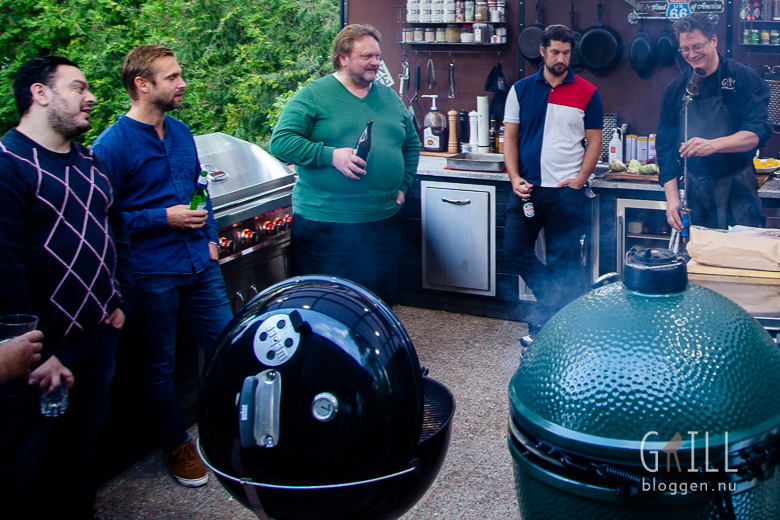 företagsevent middag grillning stockholm