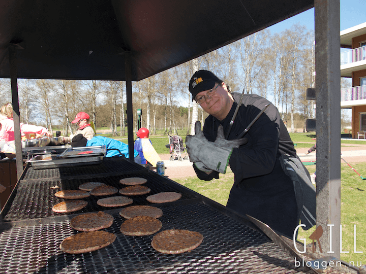 Grillevent hos lindö golfklubb, juniorgolf, lindö gk