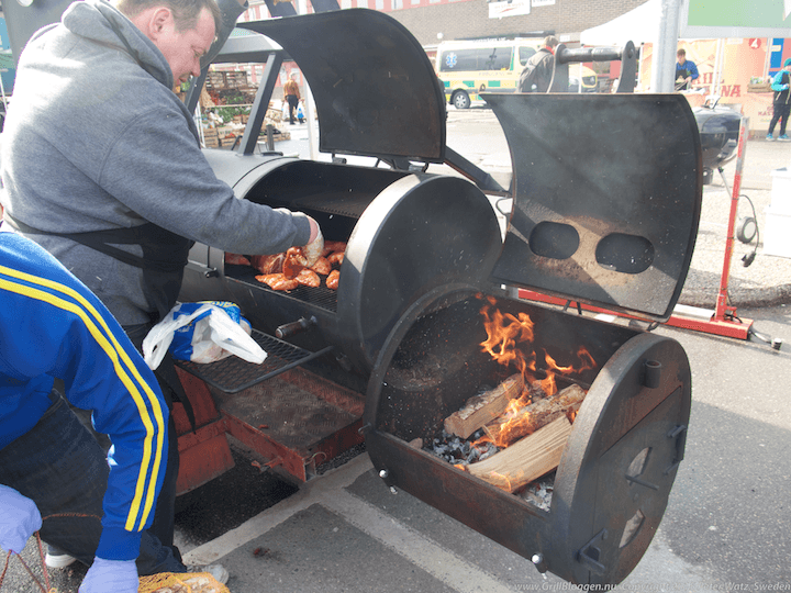 Grillmastarna bromma 2015 vedeldad rök smoker björkved