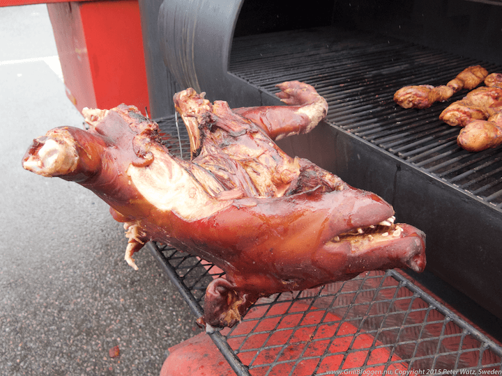 Grillmastarna bromma 2015 grilla grishuvud