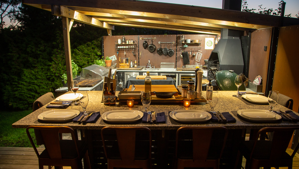 grill table catering restaurang stockholm chefs table