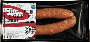 ICA Selection Holy Smoke Chipotle Garlic korv 7318690145806