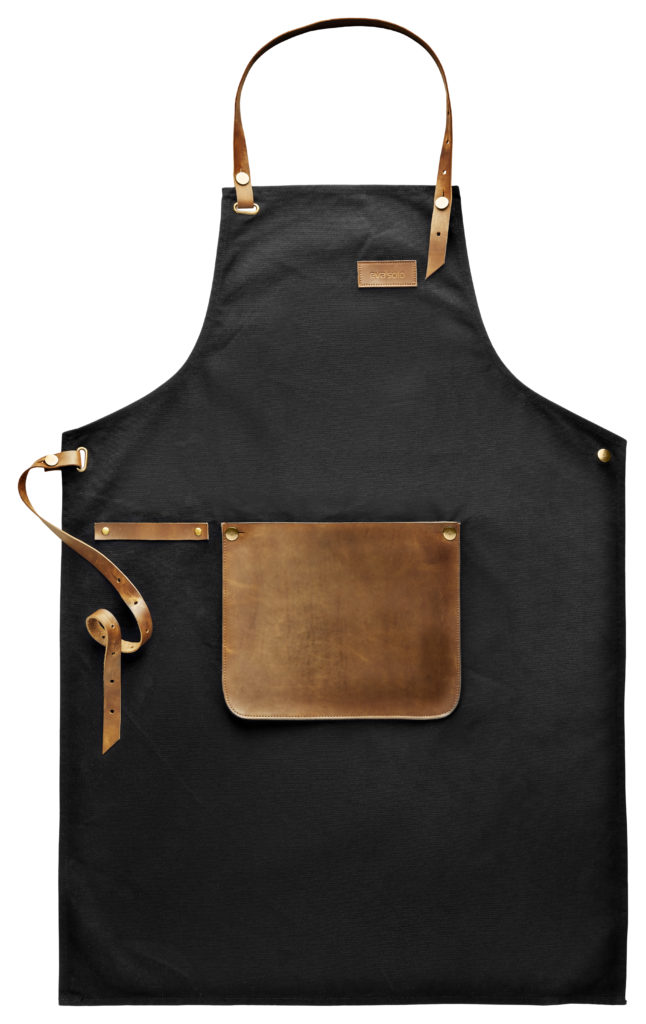 EvaSolo Apron canvas and leather Spread out förkläde