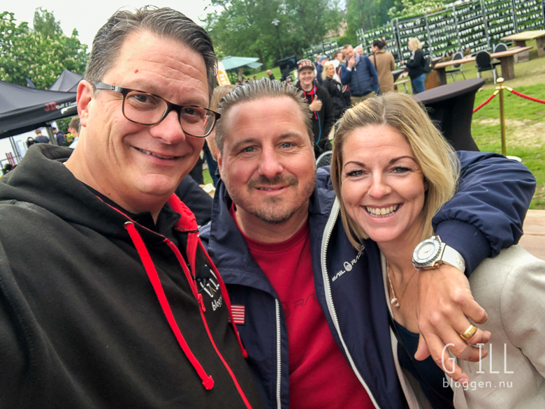 grillmassan 2019 IMG 9045 Peter, Gillis Thalbäck (Gillismat) och Malin Thalbäck