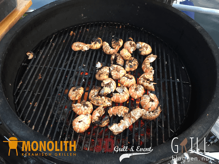 luxeevent grillevent monolith grill skaldjur