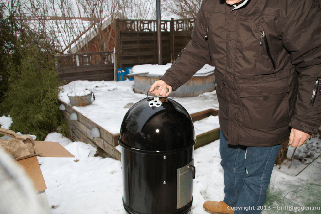 WSM Weber Smokey Mountain Cooker montering 29