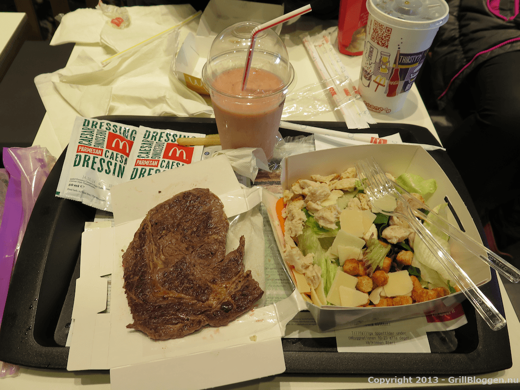 grilla LCHF McDonalds