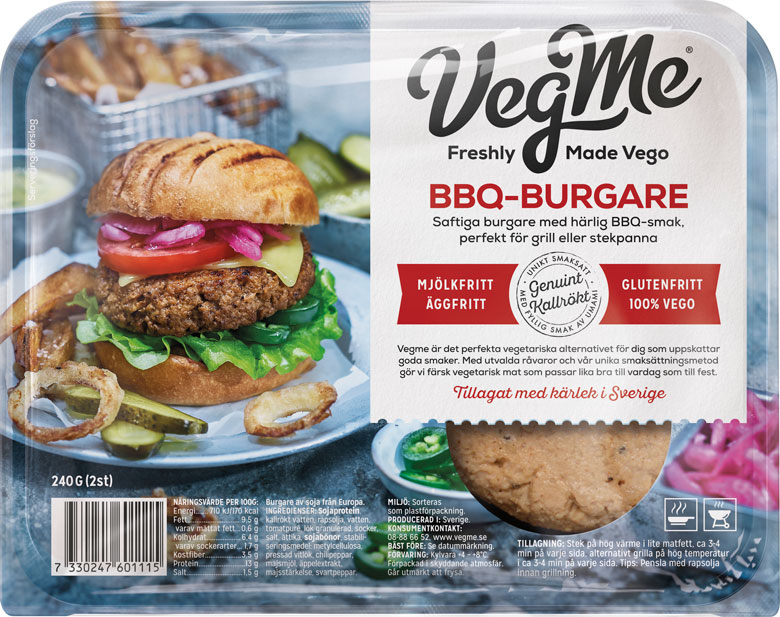vegme BBQ Burgare paket 780